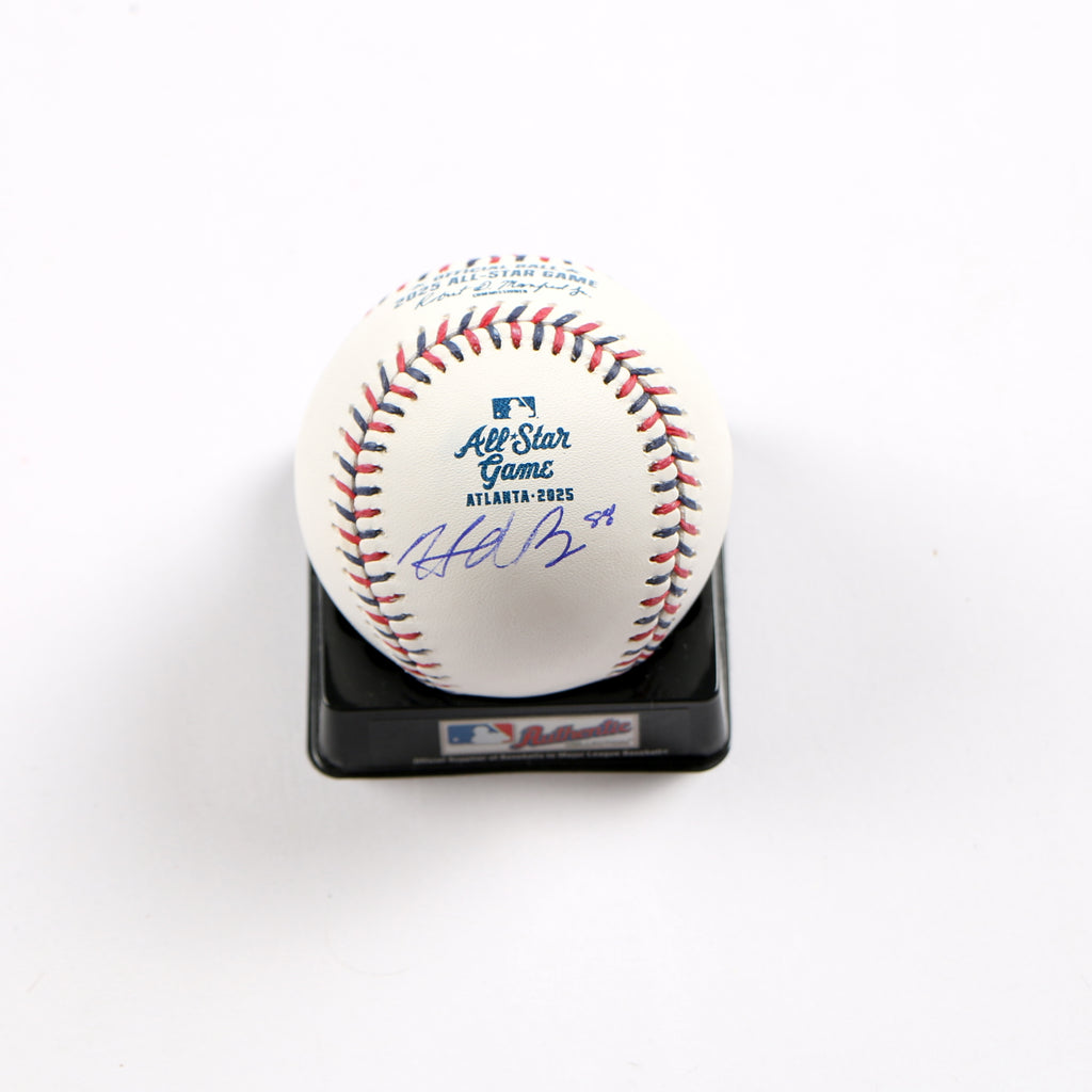 Hunter Brown Signed Baseball 2025 All Star Game Houston Astros Beckett