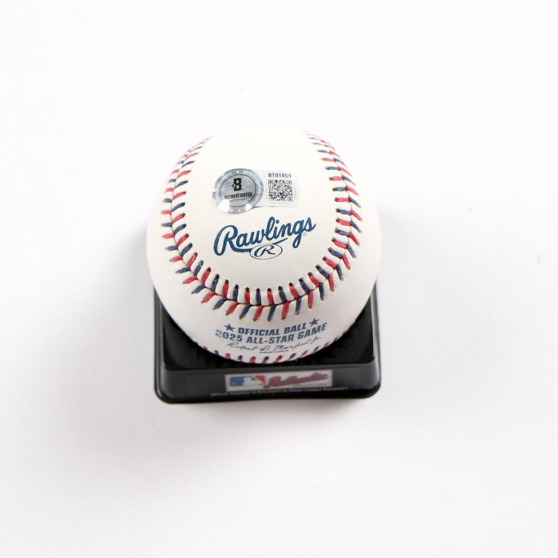 Maikel Garcia Signed Baseball 2025 All Star Game Kansas City Royals Beckett