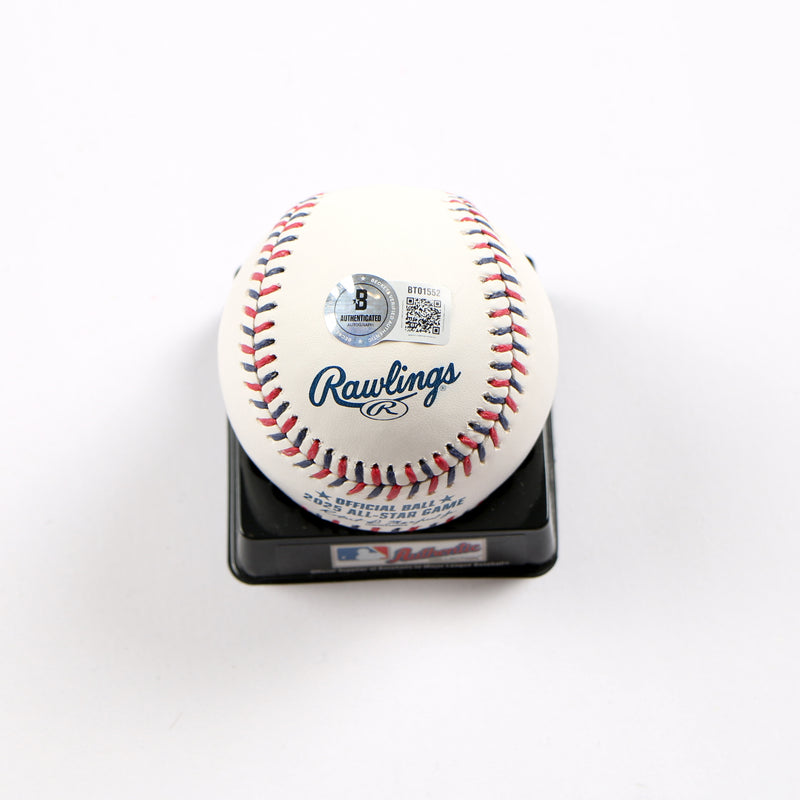 Hunter Goodman Signed Baseball 2025 All Star Game Colorado Rockies Beckett