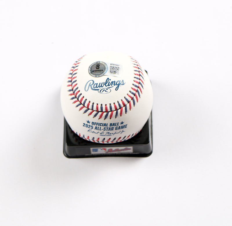 Bobby Witt Jr Signed Baseball 2025 All Star Game Kansas City Royals Beckett