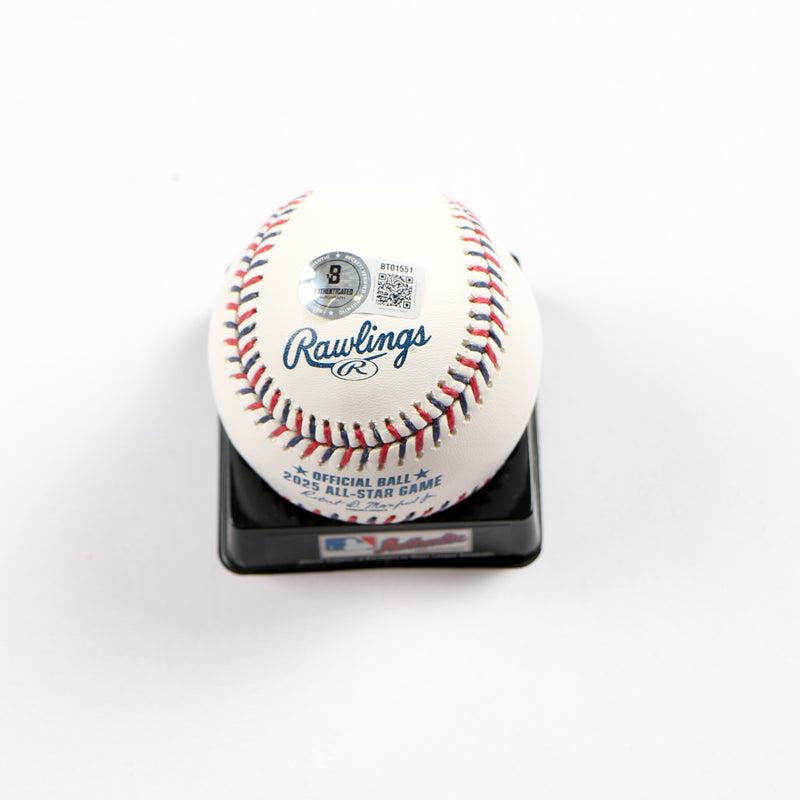Hunter Goodman Signed Baseball 2025 All Star Game Colorado Rockies Beckett