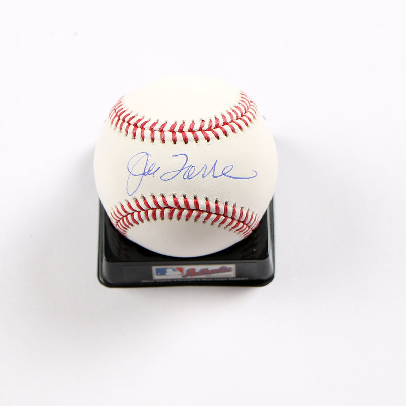 Joe Torre Signed Baseball New York Yankees Torre HOF World Series Beckett