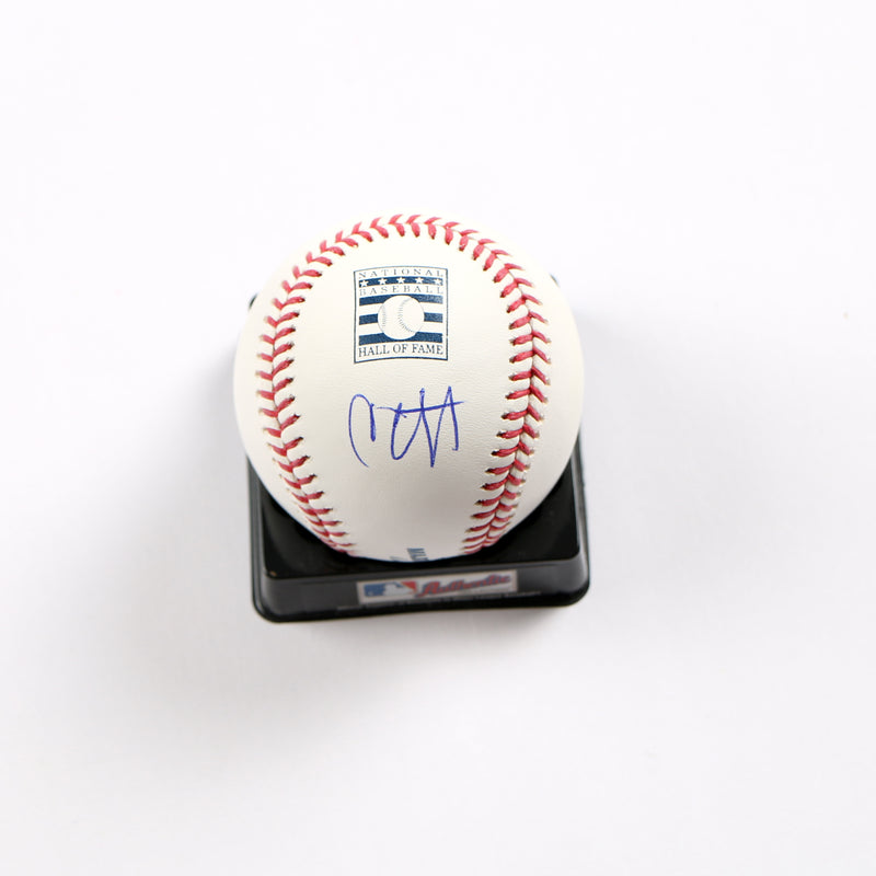CC Sabathia Signed Baseball Hall of Fame Ball New York Yankees Auto Beckett
