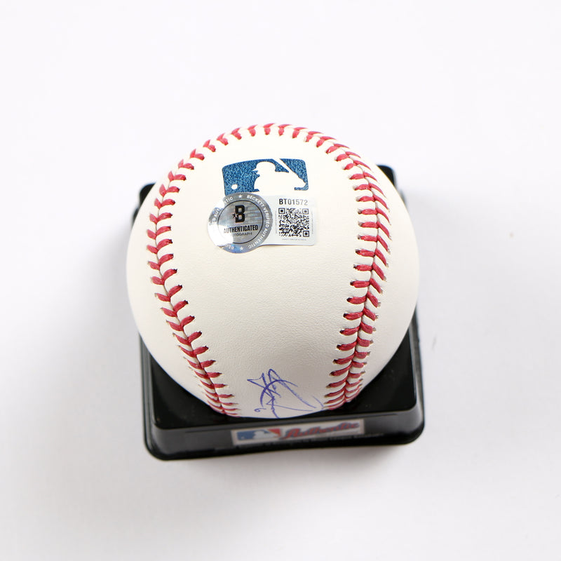 Ryan Howard Signed Baseball Ryan Howard Auto Phildelphia Phillies Beckett