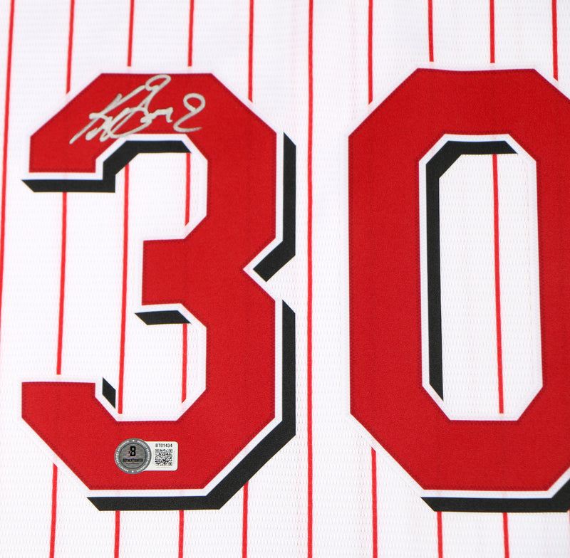 Ken Griffey Jr. Signed Jersey Cincinnati Reds Nike MLB Griffey Jr. Auto Beckett