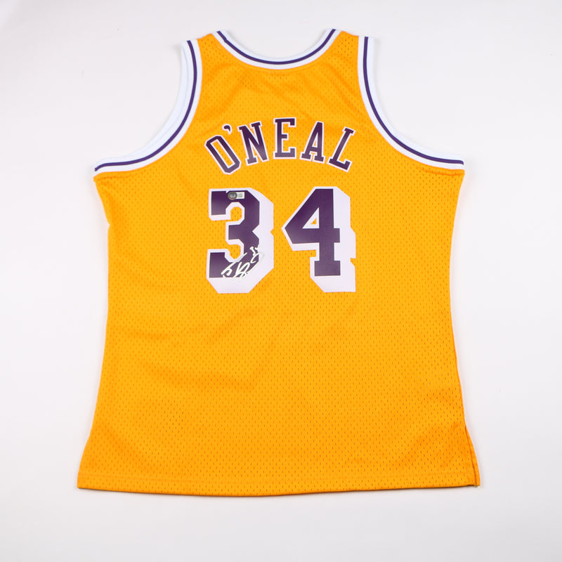 Shaq Signed Jersey Los Angeles Lakers Authentic Shaquille O'neal Auto Beckett