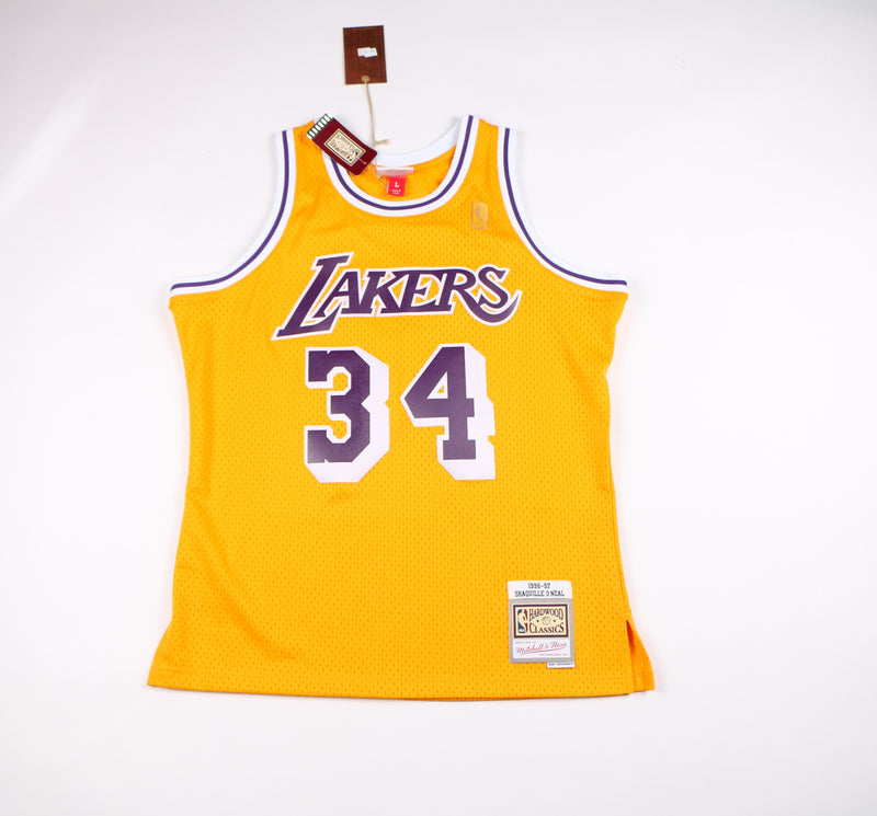 Shaq Signed Jersey Los Angeles Lakers Authentic Shaquille O'neal Auto Beckett