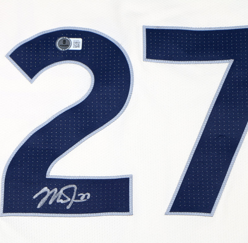 Mike Trout Signed Jersey Authentic On Field MLB Los Angeles Angels Beckett