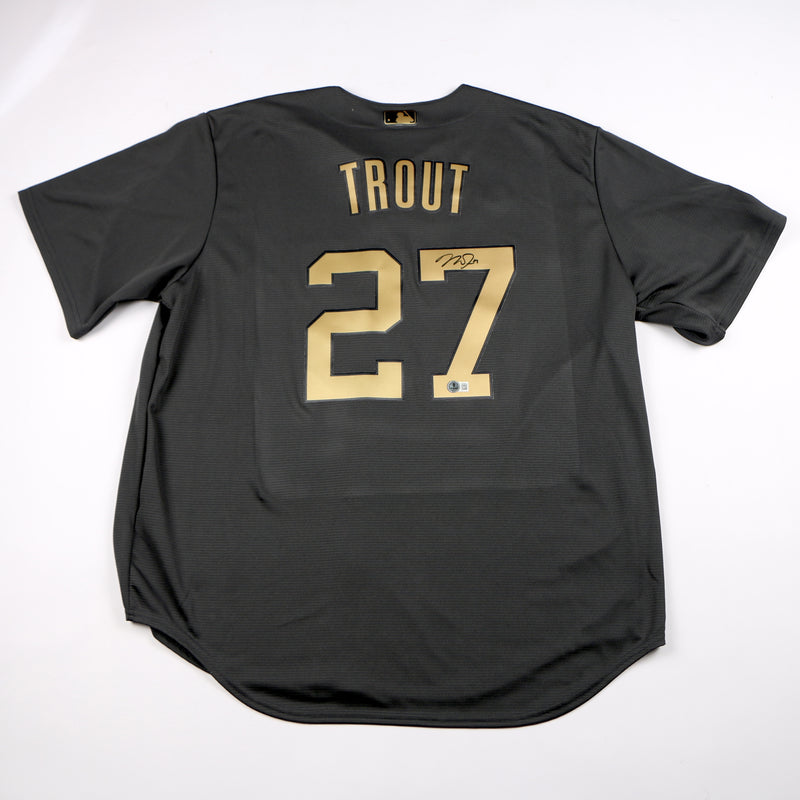 Mike Trout Signed Jersey Authentic 2022 All Star Jersey MLB Los Angeles Angels Beckett