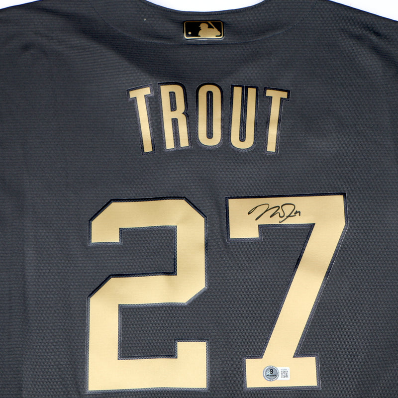 Mike Trout Signed Jersey Authentic 2022 All Star Jersey MLB Los Angeles Angels Beckett