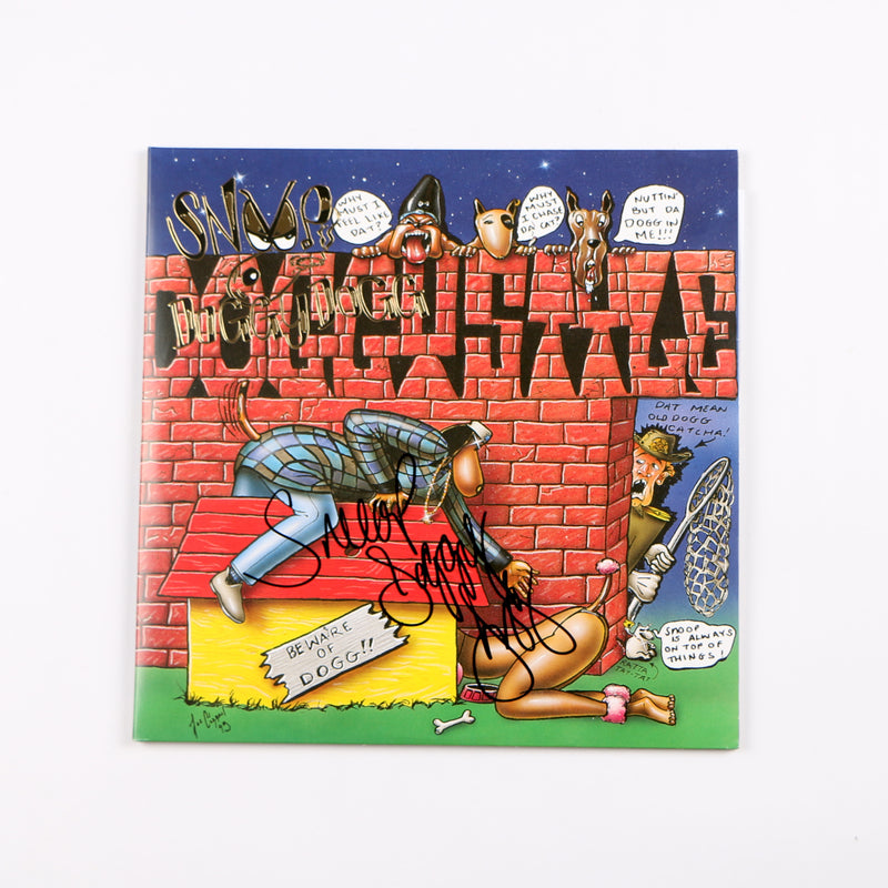 Snoop Dogg Signed Vinyl Doggystyle Vinyl Full Name Snoop Auto Beckett