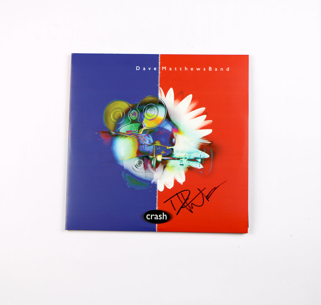 Dave Matthews Signed Vinyl Album Crash DMB Autograph Dave Beckett