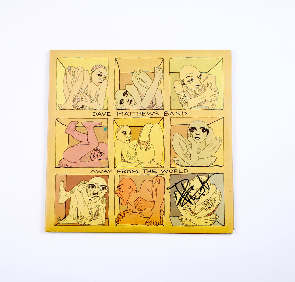 Dave Matthews Signed Vinyl Away From The World Album DMB Autograph Beckett