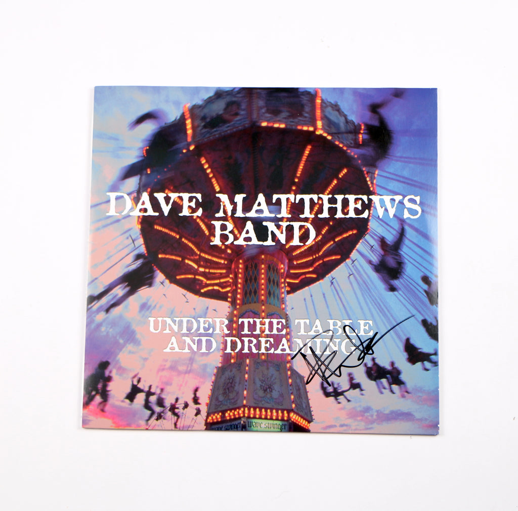 Dave Matthews Signed Vinyl Under The Table and Dreaming Album DMB Auto Beckett