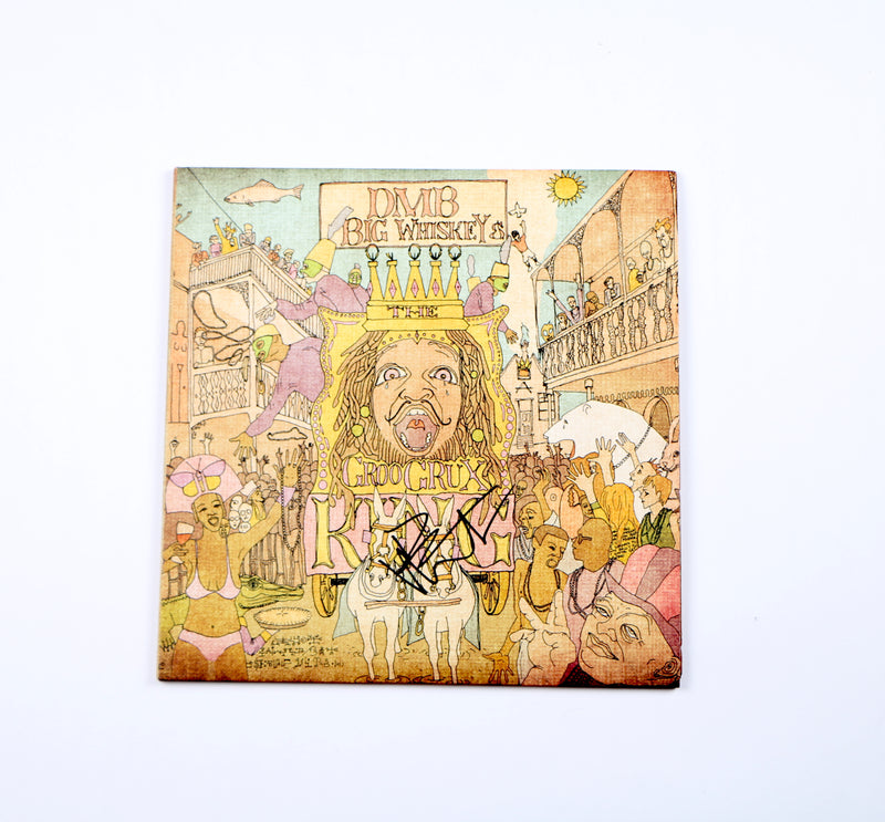 Dave Matthews Signed Vinyl Album Big Whiskey and Groogrux King Beckett