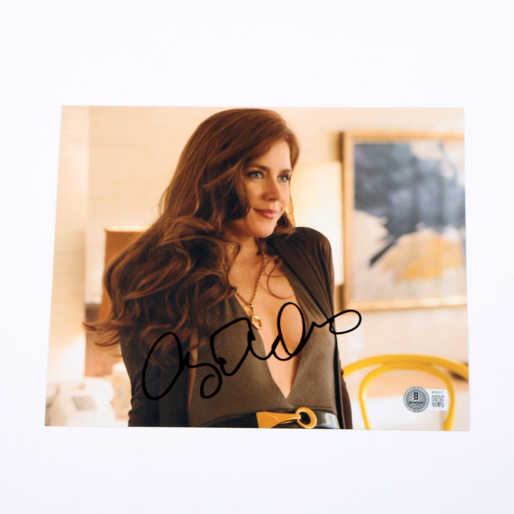 Amy Adams Signed Photo 8x10 Auto American Hustle Autograph Beckett