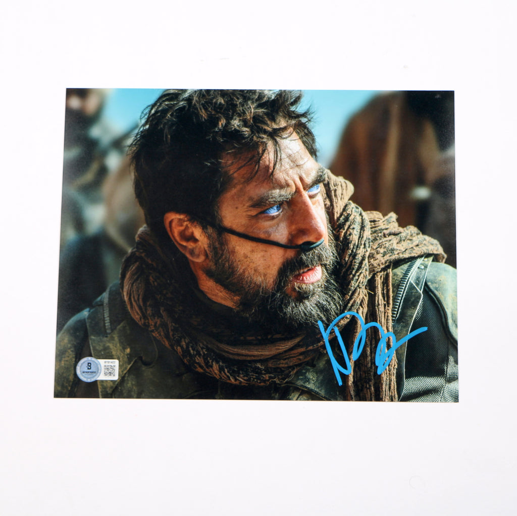 Javier Bardem Signed Photo 8x10 Stilgar Dune Auto Dune Movie Beckett