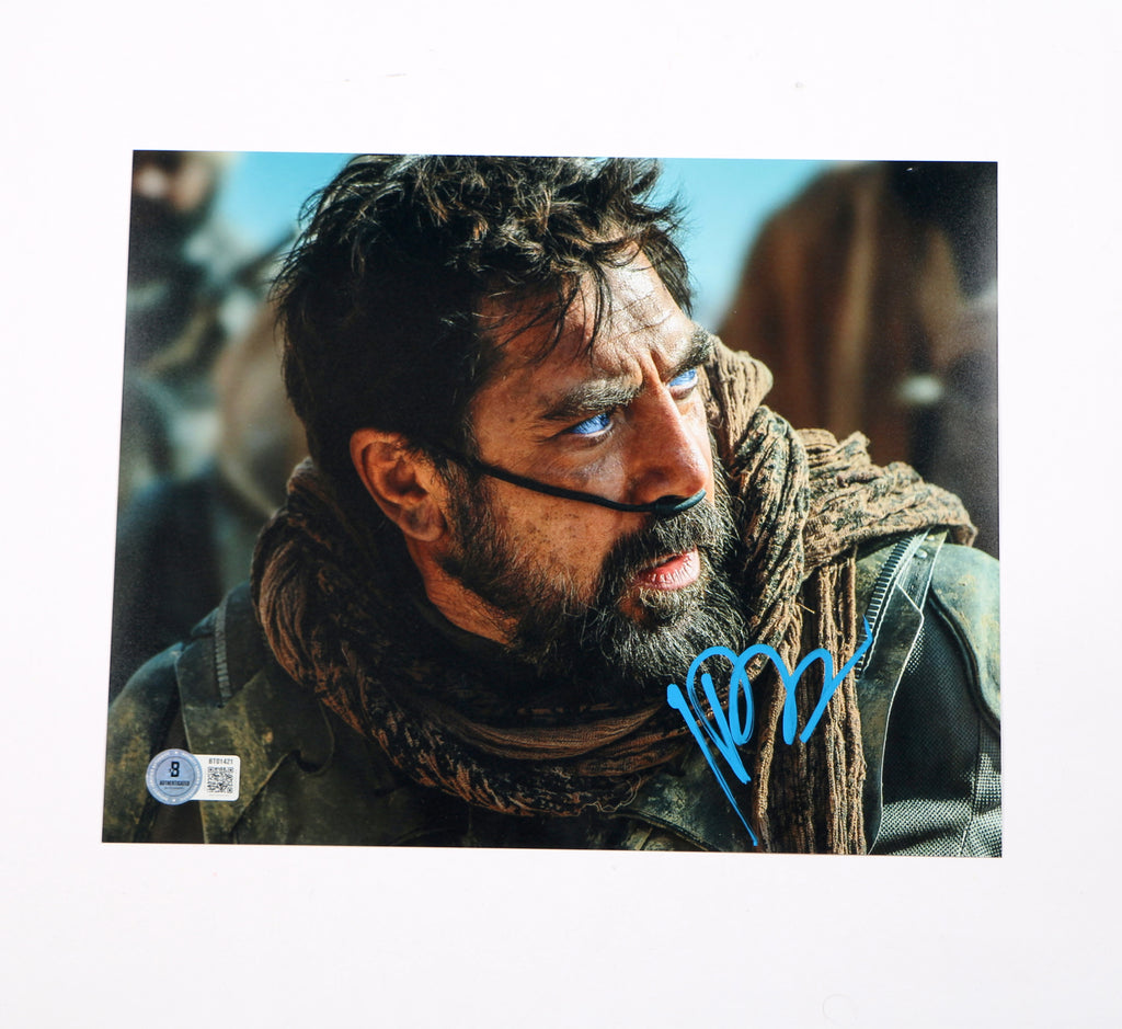 Javier Bardem Signed Photo 8x10 Stilgar Dune Auto Dune Movie Beckett