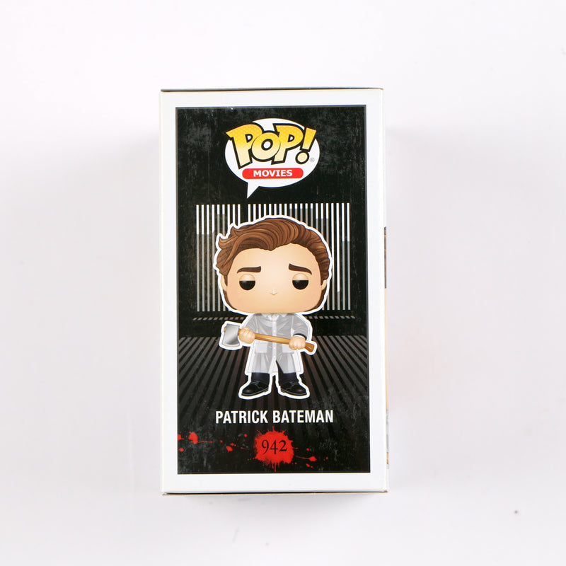 Christian Bale Signed Funko Pop 942 Patrick Bateman American Psycho Chase Beckett