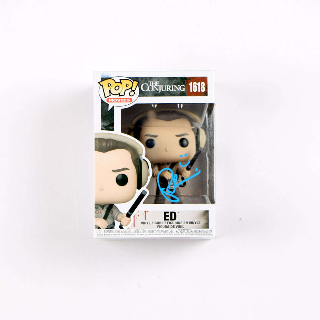 Patrick Wilson Signed Funko Pop Ed 1618 Conjuring The Conjuring Beckett