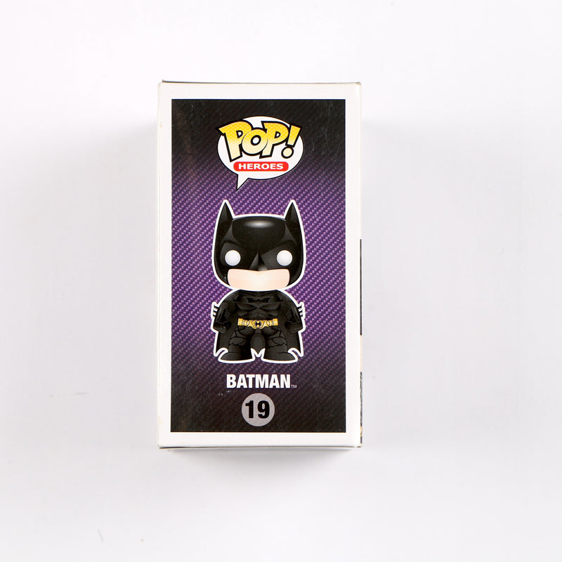 Christian Bale Signed Funko Pop 19 Batman The Dark Knight Trilogy Beckett