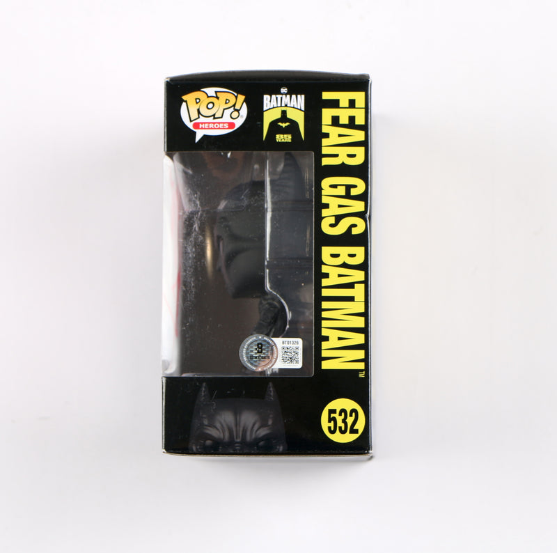 Christian Bale Signed Funko Pop 532 Fear Gas Batman Batman Begins Beckett
