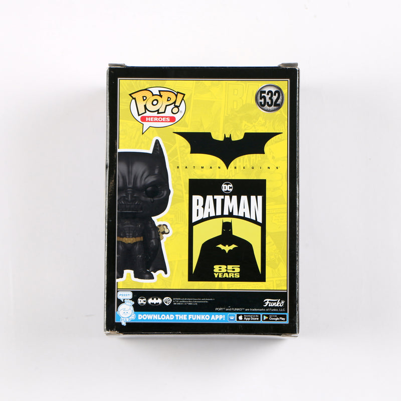 Christian Bale Signed Funko Pop 532 Fear Gas Batman Batman Begins Beckett