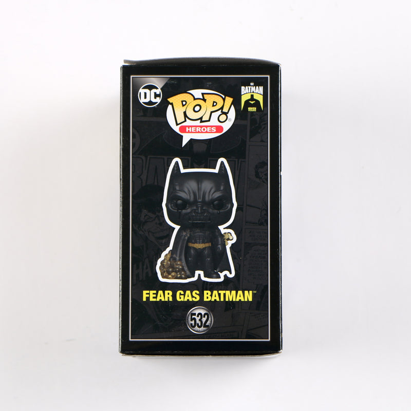 Christian Bale Signed Funko Pop 532 Fear Gas Batman Batman Begins Beckett