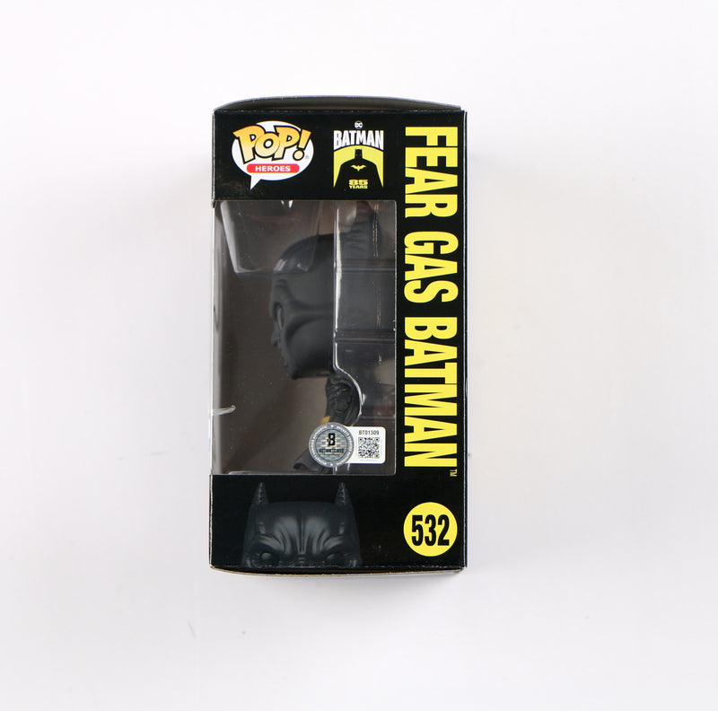 Christian Bale Signed Funko Pop 532 Fear Gas Batman Batman Begins Beckett