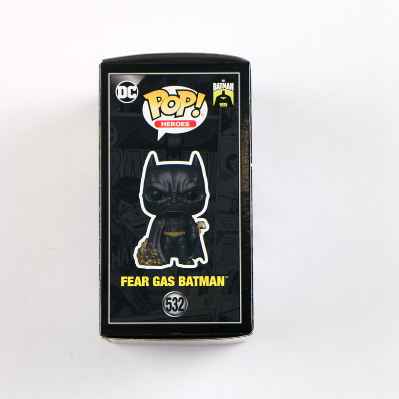 Christian Bale Signed Funko Pop 532 Fear Gas Batman Batman Begins Beckett