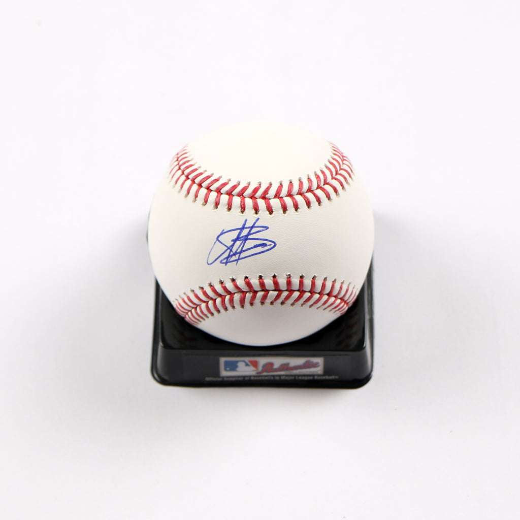 Hunter Greene Signed Baseball OMLB Greene Auto Cincinnati Reds Beckett