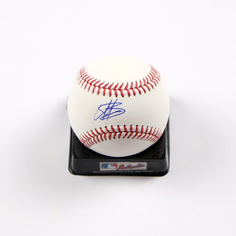 Hunter Greene Signed Baseball OMLB Greene Auto Cincinnati Reds Beckett