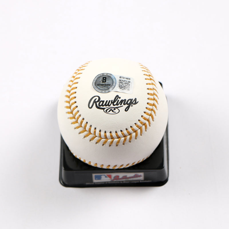 Andruw Jones Signed Baseball Gold Glove Atlanta Braves Andruw Auto Beckett