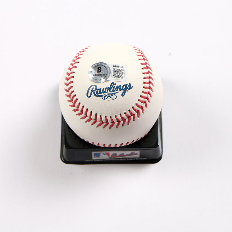 Greg Maddux Signed Baseball Hall of Fame Atlanta Braves Maddux Auto Beckett