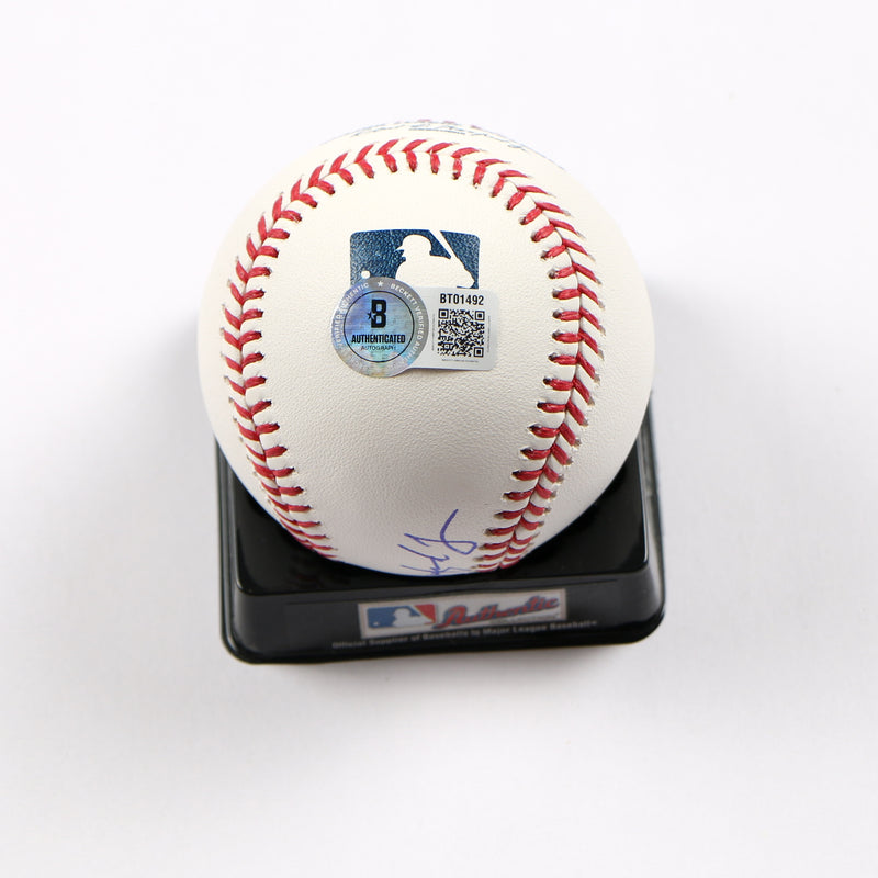 Rob Manfred Signed Baseball OMLB The Commissioner of Baseball auto Beckett