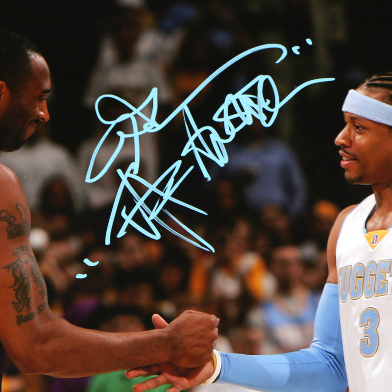 Allen Iverson Signed Photo 16x20 Denver Nuggets Iverson Kobe "The Answer" Beckett