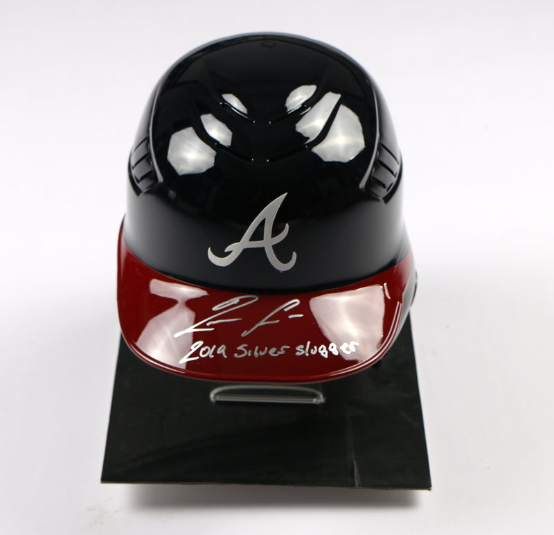 Ronald Acuna Signed Helmet Full Size Atlanta Braves "2019 Silver Slugger" Beckett