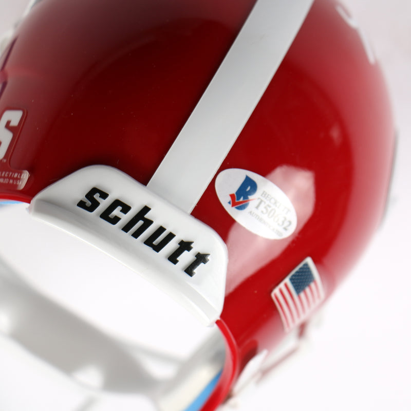Nolan Smith Signed Mini Helmet Schutt Georgia Bulldogs Eagles Beckett