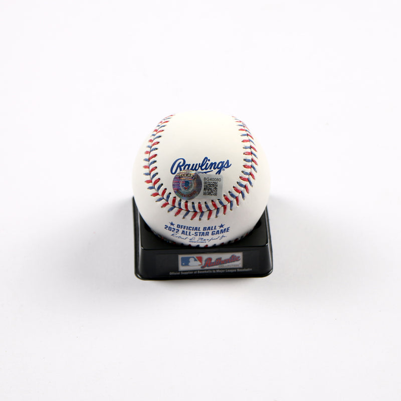 Ronald Acuna Jr. Signed Baseball 2022 All Star Game Atlanta Braves Beckett
