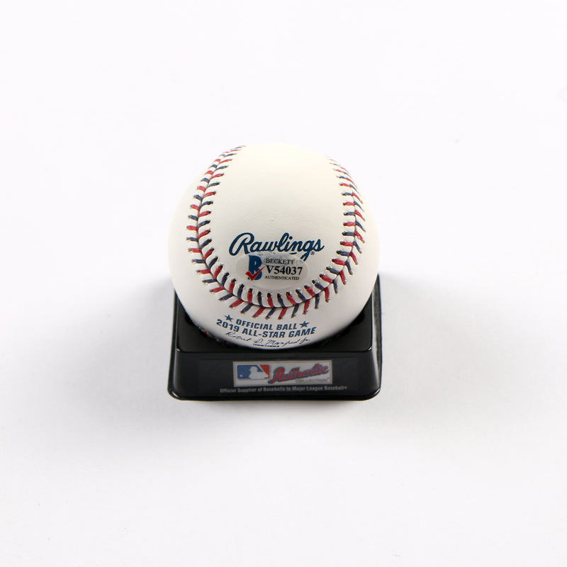 Ronald Acuña Jr. Signed 2019 All Star Game Baseball Atlanta Braves Beckett