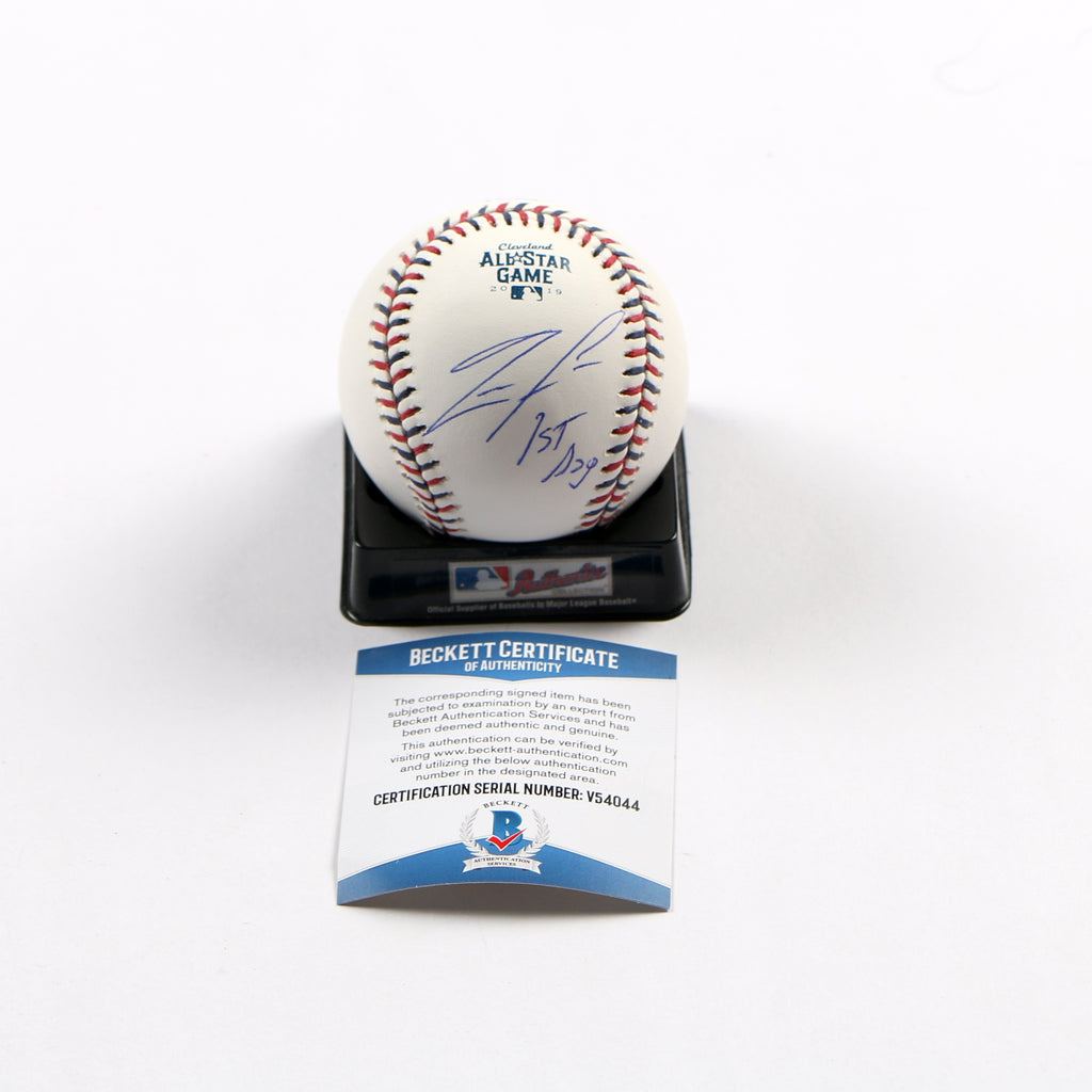 Ronald Acuna Jr. Signed  Baseball 2019 All Star GameAtlanta Braves "1st ASG" Beckett