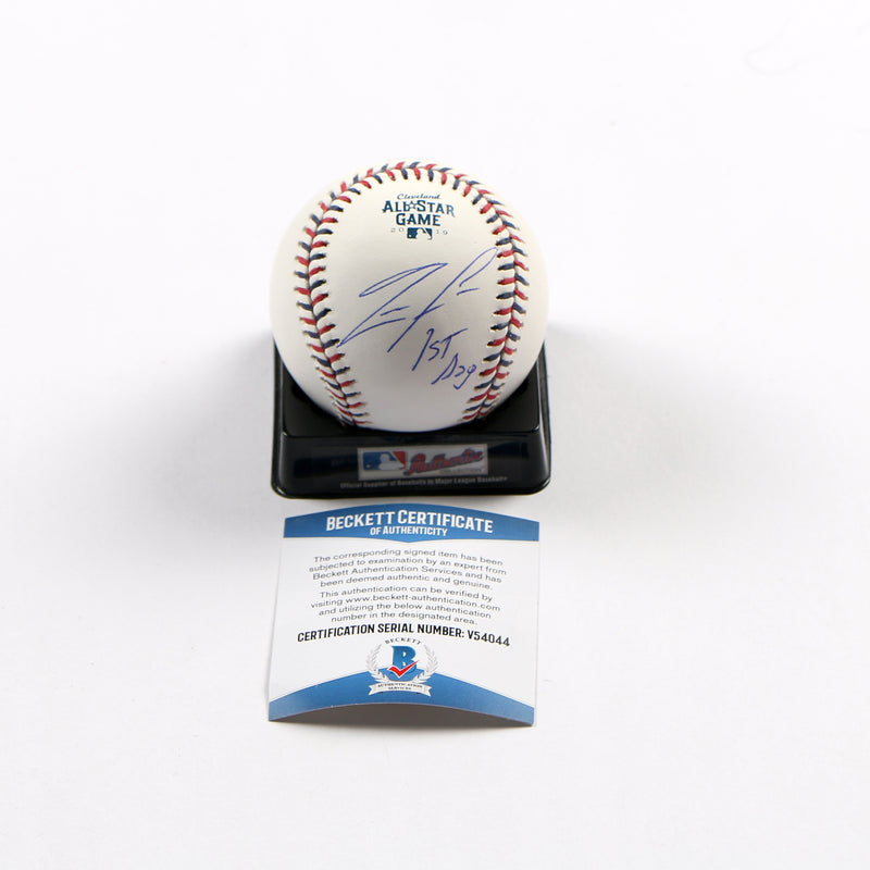 Ronald Acuna Jr. Signed  Baseball 2019 All Star GameAtlanta Braves "1st ASG" Beckett