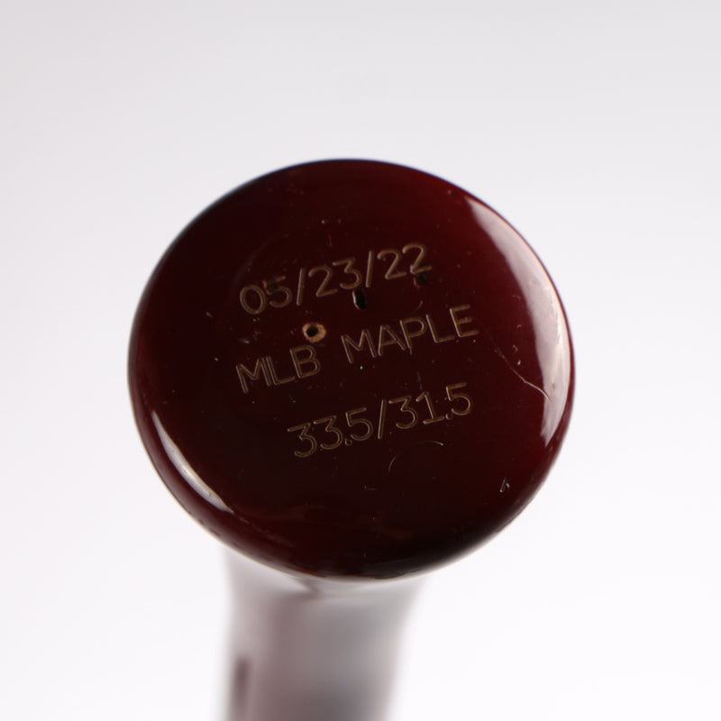 Austin Wells Bat Game Used New York Yankees Game Used Team issued