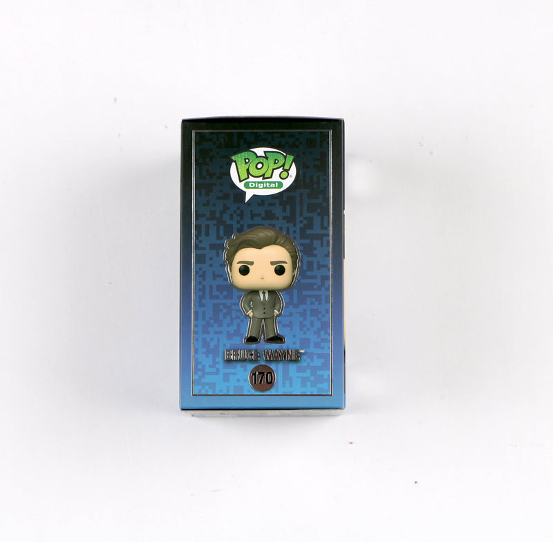 Christian Bale Signed Funko Pop 170 Bruce Wayne The Dark Knight Trilogy Beckett