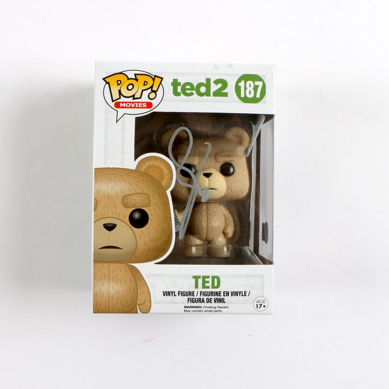 Mark Wahlberg Signed Funko Pop 188 Ted Ted 2 Beckett