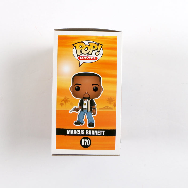 Martin Lawrence Signed Funko Pop 870 Bad Boys 'Marcus Burnett' Martin Lawrence Autograph Beckett COA