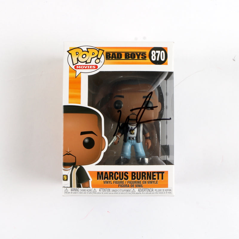 Martin Lawerence Signed Funko Pop Bad Boys Marcus Burnett 870 Beckett