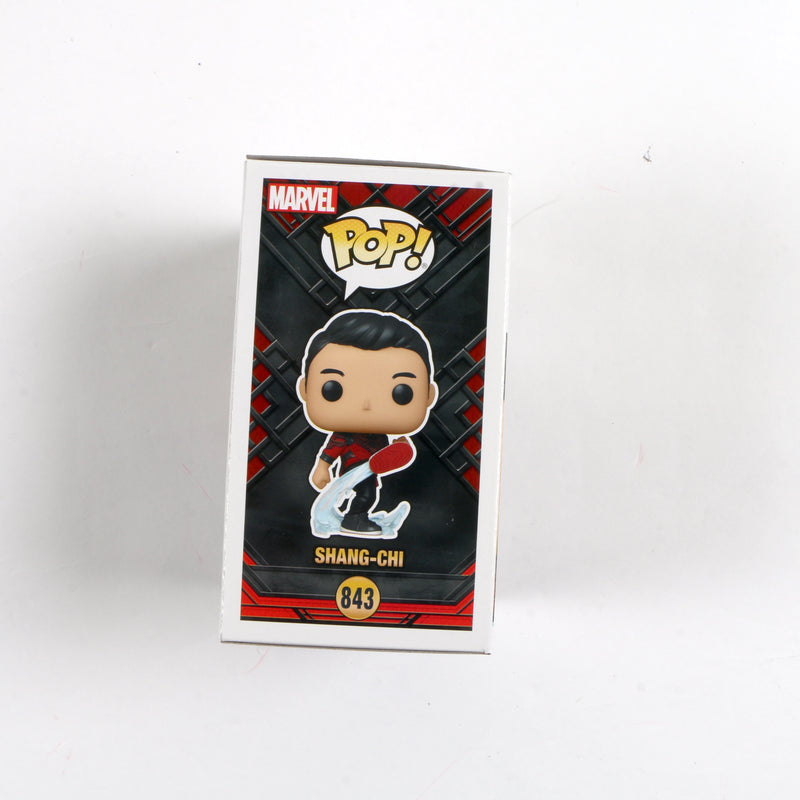 Simu Liu Signed Funko Pop Shang Chi 843 Pop Marvel Beckett