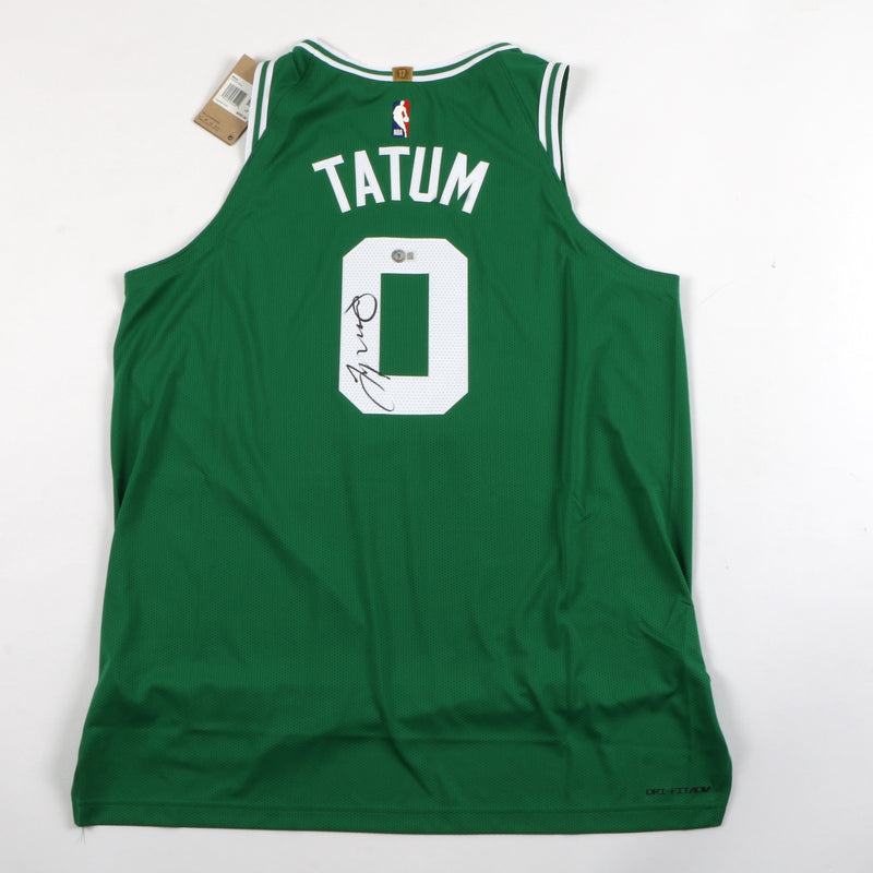 Jayson Tatum Signed Jersey Boston Celtics Beckett Tatum Autograph Beckett