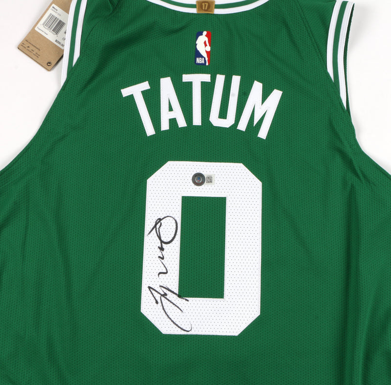 Jayson Tatum Signed Jersey Boston Celtics Beckett Tatum Autograph Beckett